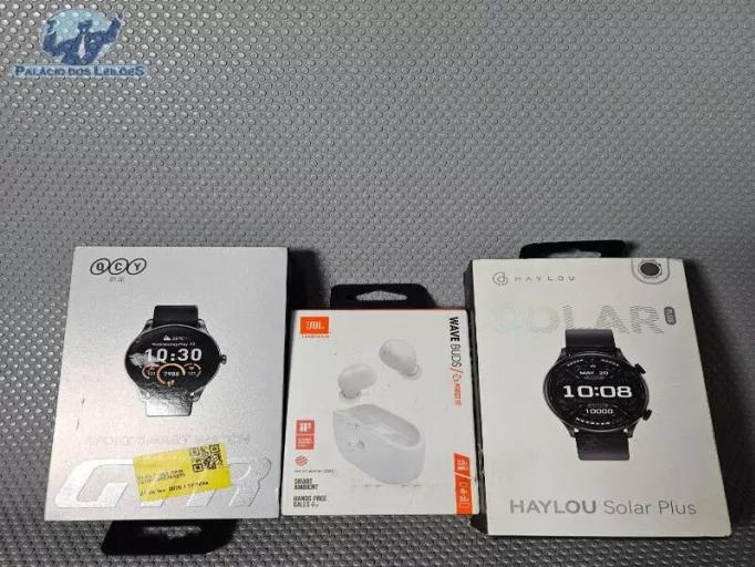 FONE DE OUVIDO E SMART WATCH