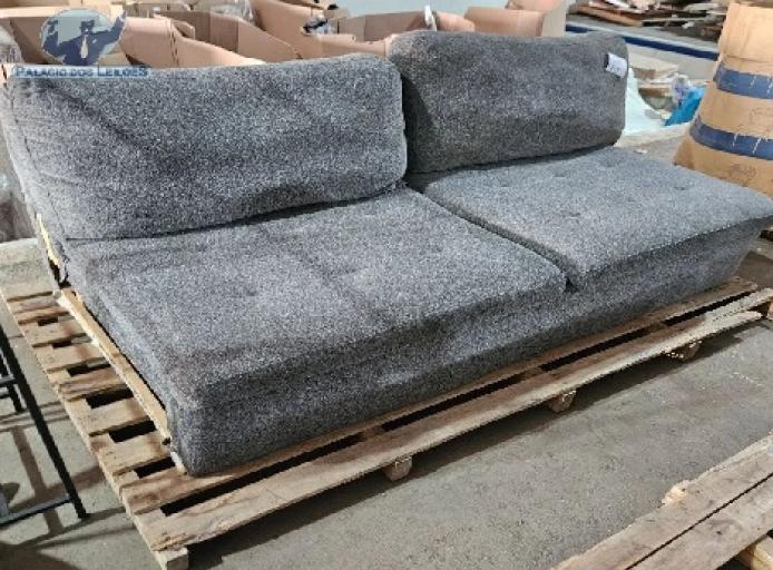 POLTRONA PUFF AZUL - SOFÁ 4 LUGARES